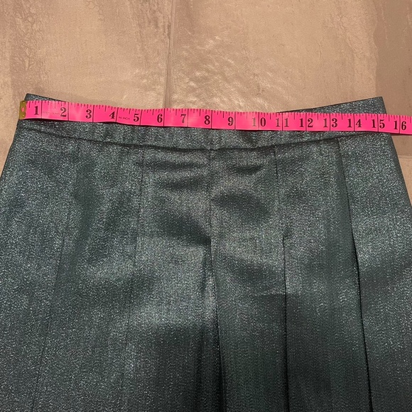 Aritzia Sparkly Shimmer Pleated Skirt - Picture 7 of 9